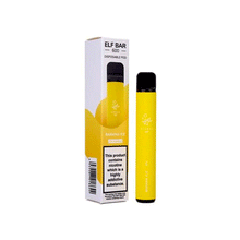 Load image into Gallery viewer, Elf Bar 600 Puffs Disposable Kit | 20mg | Wolfvapes - Wolfvapes.co.uk-BANANA ICE
