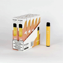 Load image into Gallery viewer, Elf Bar 600 Puffs Disposable Kit | 20mg | Wolfvapes - Wolfvapes.co.uk-PEACH ICE
